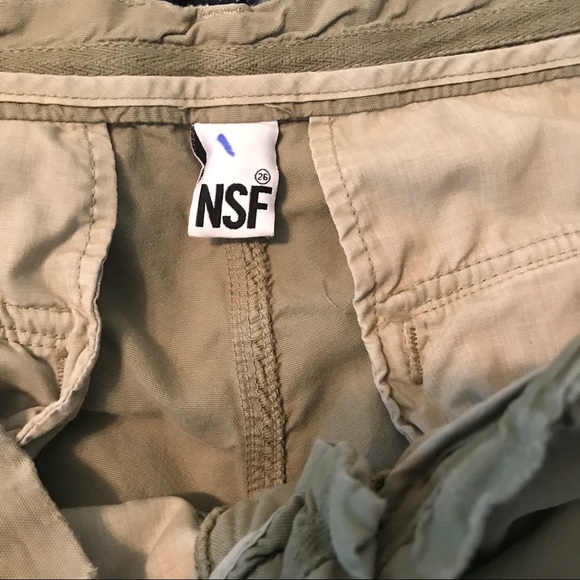 NSF women’s Basquiat Paint Splatter Cargo Pants - Picture 6 of 8